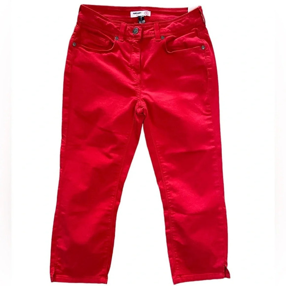 Mademoiselle Saint James Red Capris 5 Pocket Women’s Size 4 Preppy Summer Spring